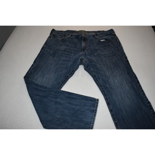 American Eagle Outfitters AE Blue Jeans Mens Size 42 x 32 Slim Straight - Picture 2 of 7