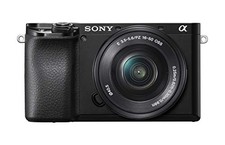 Sony Alpha A6100 Mirrorless Camera with 16-50mm Zoom Lens