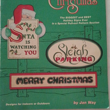 Jan Way Christmas Tole Painting Designs Book with Patterns & Instructions
