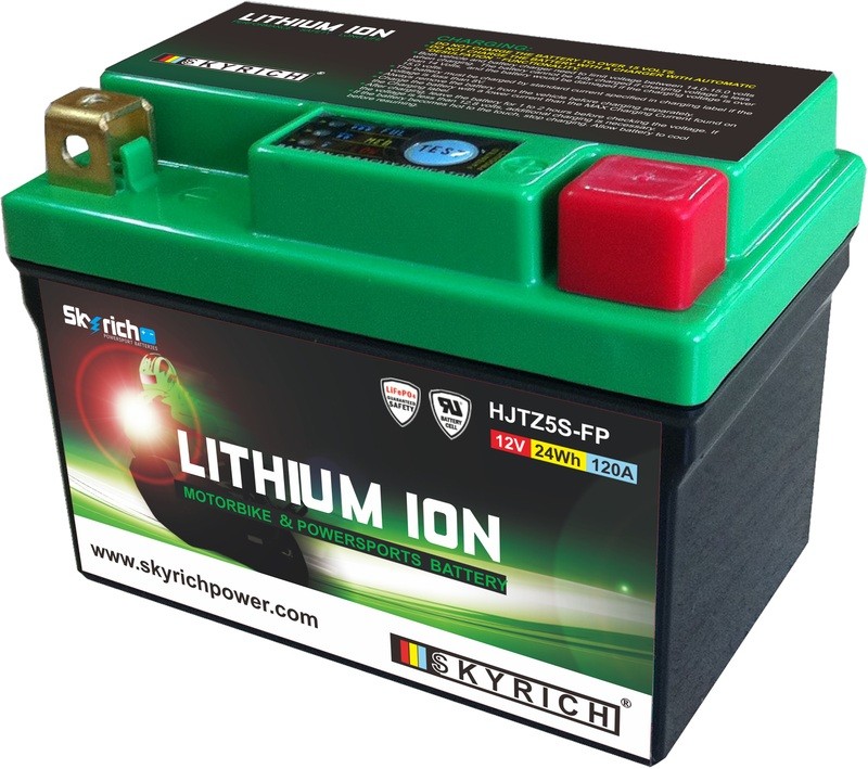 Batterie SKYRICH YAMAHA YZ450F idéale pour dompter les pistes de cross et chemins d'enduro