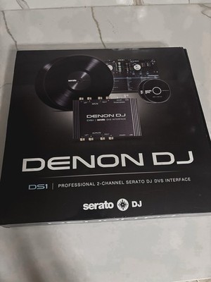 DENON DJ DS1 Professional 2-Channel Serato DJ DVS Interface w/ Accessories