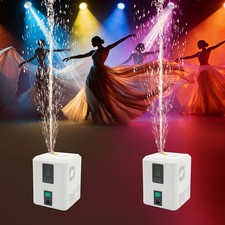 2Pcs Portable Cold Spark Machine Mini Vertical Stage Effect Spark Machine 350W