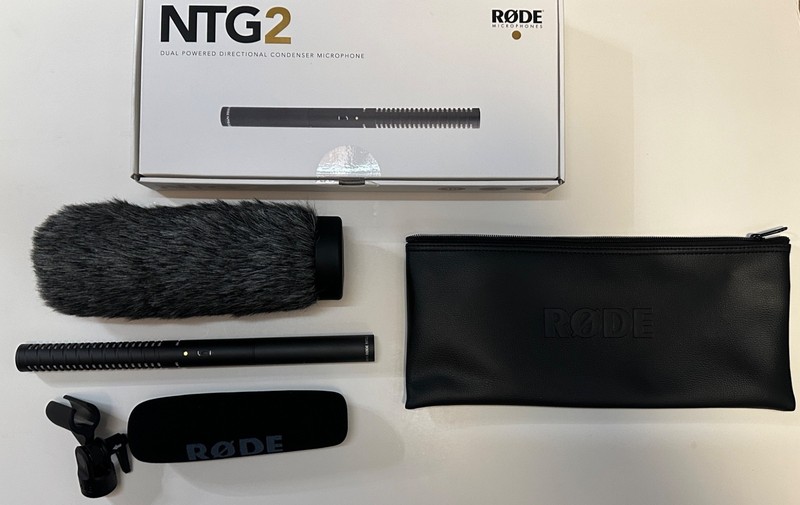 Rode NTG2 Shotgun Microphone with Windshields