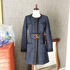 Beautiful item CHANEL Tortoiseshell style COCO jacket coat dress