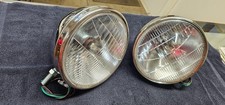 New 1933 1934 Ford Stainless Quartz Halogen 12v Headlampsheadlights. New.
