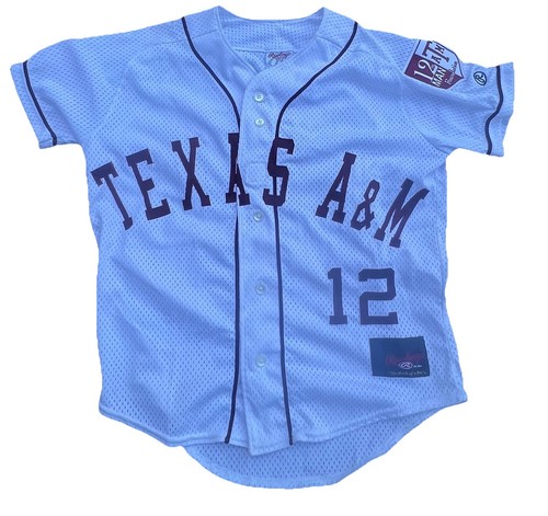 Vintage Rawlings Team Issued Texas 12th A&M Aggies Youth Authentic Jersey Size M