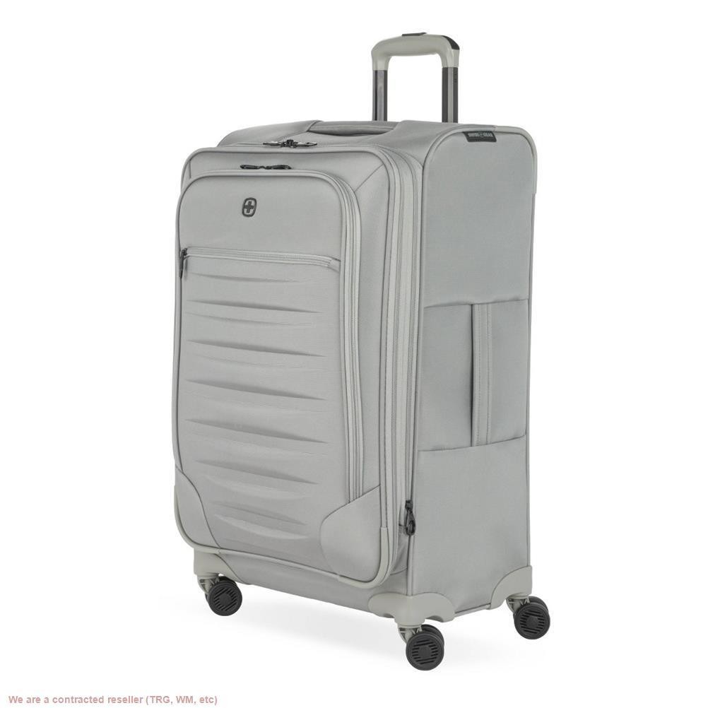 SWISSGEAR Checklite Softside Medium Checked Suitcase - Gray