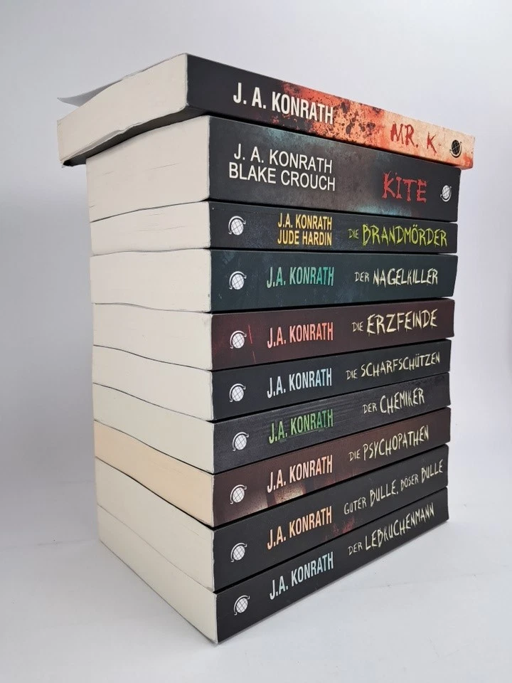 10 Bücher Jacqueline "Jack" Daniels Reihe, J. A. Konrath, Thriller, Amazon - Bild 3 von 3