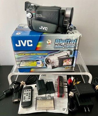 JVC 700X Zoom GR-DVL320U Digital Video Camera ~ Orig Box / Manual ~ Tested EUC