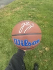Jalen Brunson Signed New York Knicks Wilson Basketball Ball NBA Original
