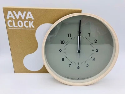 Lemnos SOSO Wall Clock Japan Gray AWA13-06 GY - Image 1 of 3