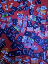 lot of 10 32gb micro sd cards