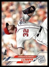2020 Topps Aaron Barrett Washington Nationals #670