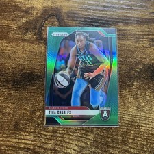 TINA CHARLES 2024 PANINI PRIZM WNBA GREEN PRIZM