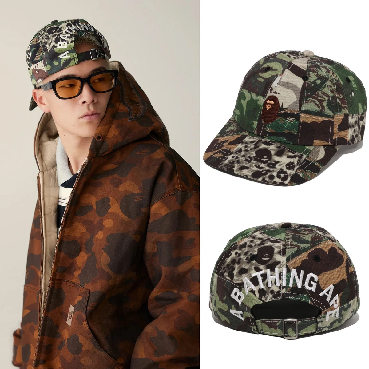 A Bathing Ape 棒球帽男| eBay