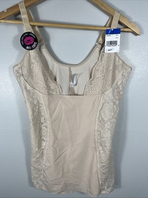 MAIDENFORM Firm Foundations Cool Comfort Open Bust Torsette Cami Top Womens XL