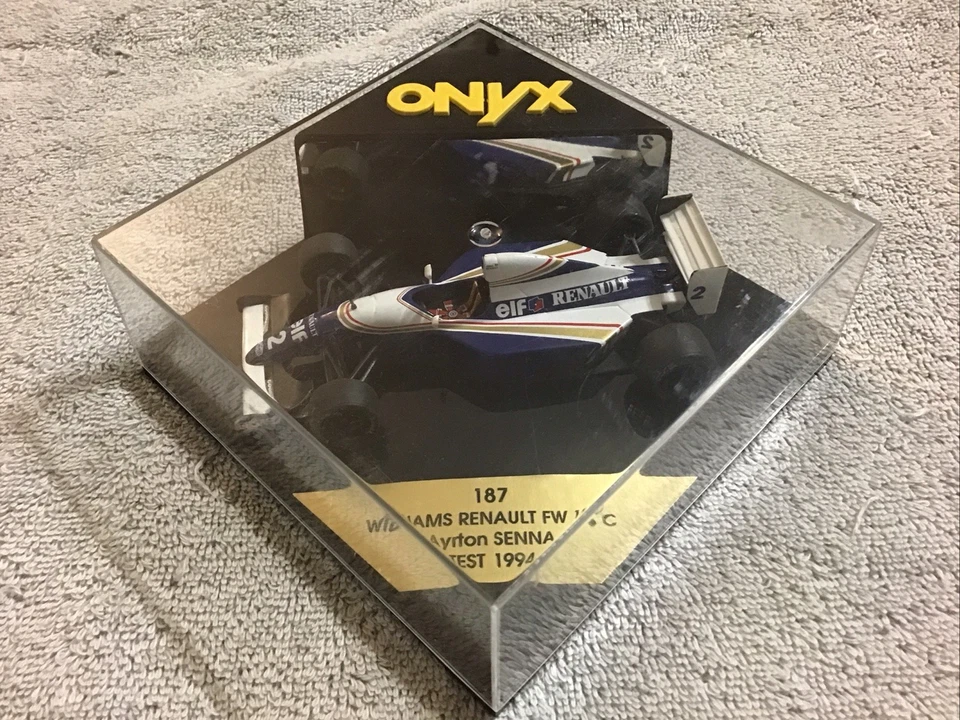 1994 Onyx F1 AYRTON SENNA #2 Williams Renault FW 15 C Test 1/43 Diecast #187 - Image 2 of 4