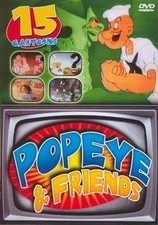 Popeye Friends 15 Cartoons DVD - Movie DVD