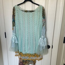 Pakistani clothes- Saira Rizwan Lawn with Bell Sleeves