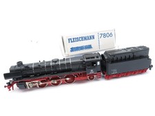 355N - Fleischmann N 7806 - Dampflok BR 01 1100 schwarz der DB - mit OVP