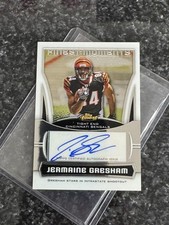 2010 Topps Finest - Finest Moments Autographs Jermaine Gresham #FMA-JG (AU, RC)