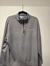 Peter Millar Mens XL Quarter Zip NetJets