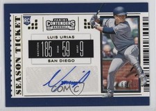 2019 Panini Chronicles Contenders Season Tickets Gold 66/99 Luis Urias Auto 4z8
