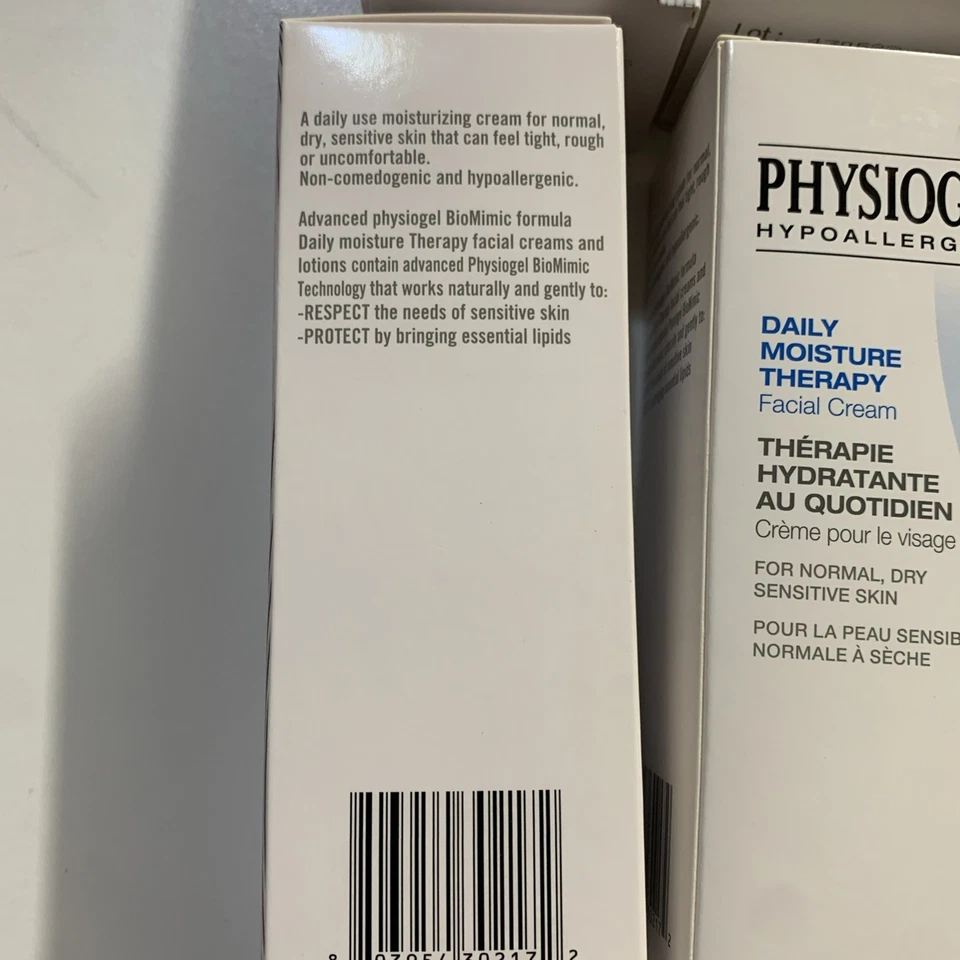 6x Physiogel (Past BB Date) 5/25 Daily Moisture Therapy Facial Cream - 2.5 oz ea - Image 3 of 4