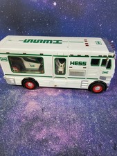 Hess 2018 Toy Truck RV with ATV and Motorbike Barely Used Very Good Condition