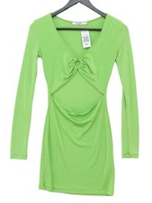NA-KD Bodycon Midi Dress XS in Green