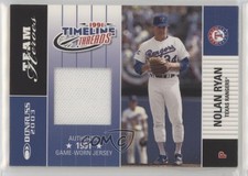 2003 Donruss Team Heroes Timeline Threads 62/91 Nolan Ryan #TT-24 HOF e8a