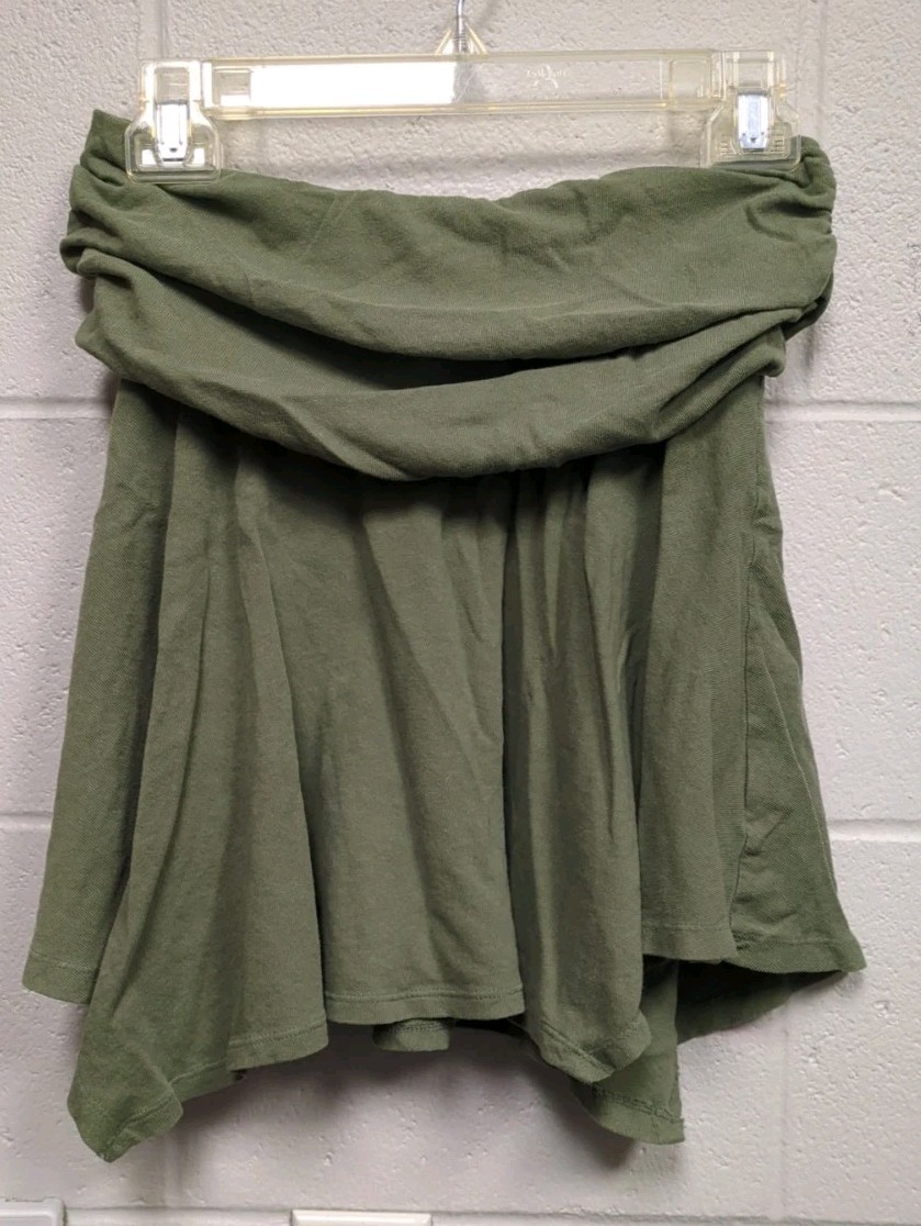 Aerie Green Flowy Tube Top Size S/P