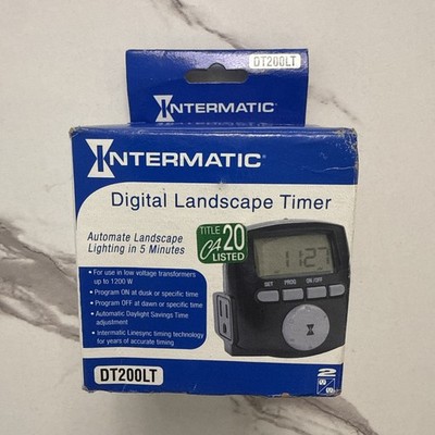 Intermatic DT200LT Digital Astronomic Landscape Timer - Precision Control for Ou