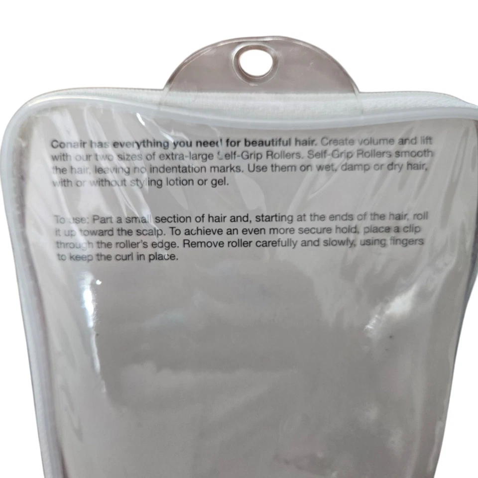 Conair Mega Rodillos Autoagarrables 12 Piezas Volumen Y Levantamiento 2 Tamaños Cabello Largo NUEVO Foto 2 de 4
