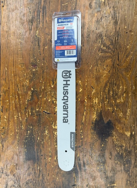 NEW SEALED Husqvarna RANCHER XF280 Laminated Chainsaw Guide Bar 20"