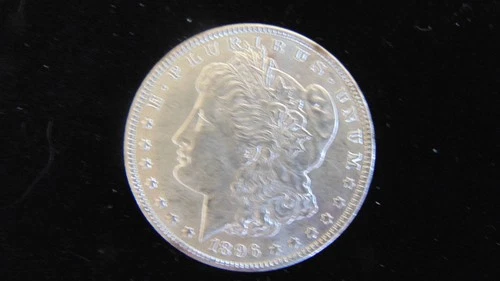 1896 P Morgan Silver Dollar $1 Choice Very Fine Coin #35