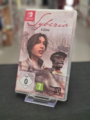 Syberia Nintendo Switch Spiel im Neuwertigen Zustand