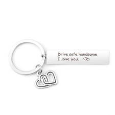 Husband Gifts Driver Keychain Valentines Day for Him Birthday Christmas
