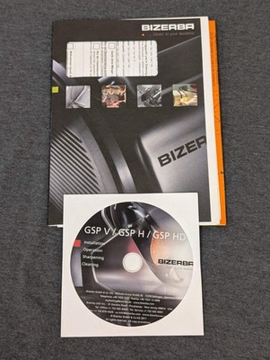Bizerba GSP Series Slicer Manual & CD