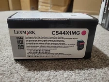 Genuine Lexmark C544X1MG Magenta Extra High-Yield Toner - NEW SEALED