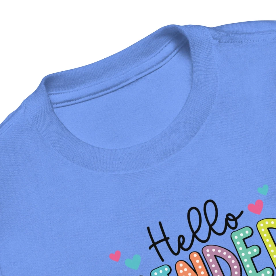 Hello детский сад футболка, первый день школы рубашка, обратно в школу футболка - Изображение 3 из 4