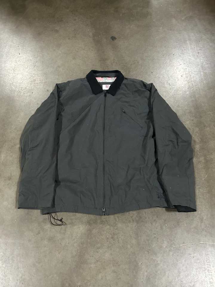 Volcom & Bryan Iguchi Collab Light Jacket Mens Large Full Zip Black - Image 2 of 2