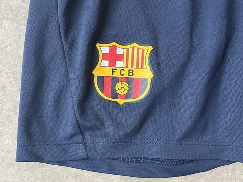 FCB Messi Hoodie Activewear LOT (2) Sweatshirt + Matching Shorts Size Small 8-10 - Picture 7 of 9