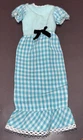 Vintage 1973 Barbie Quick Curl Skipper Doll #4223 Blue Gingham Original Dress