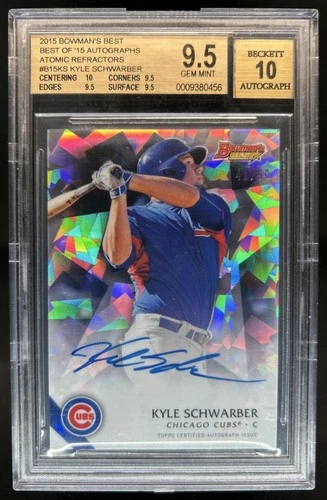 Kyle Schwarber 2015 Bowman Kyle Schwarber Refractor