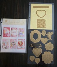 ANNA GRIFFIN Sweetheart Impression Dies AG1278  3pc Lovely Impression Dies READ