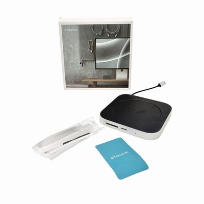 STOUCHI Mac Mini M4 Hub Dock Stand M.2 NVMe SATA SSD USB 3.2 CDD002