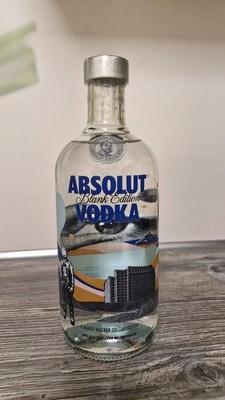 Absolut Vodka Blank #1 Mario Wagner Collaboration - 700 ml - Voll / versiegelt