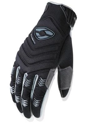 KIDS ALLOY MX ENDURO MOTOCROSS ALL TERRAIN GLOVES BLACK SIZE LARGE 7