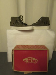 vans alte camoscio